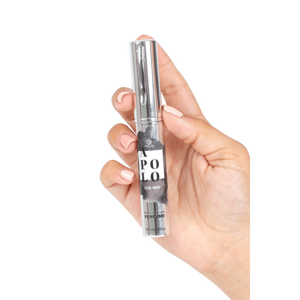 Parfum aux phéromones pour homme APOLO, format voyage 9.5 ml 
